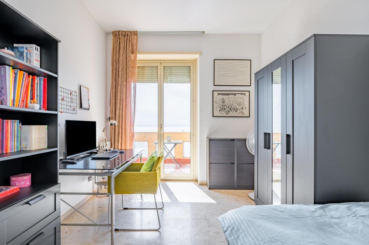 Catania Seaview Apartment With Balcony Exterior foto